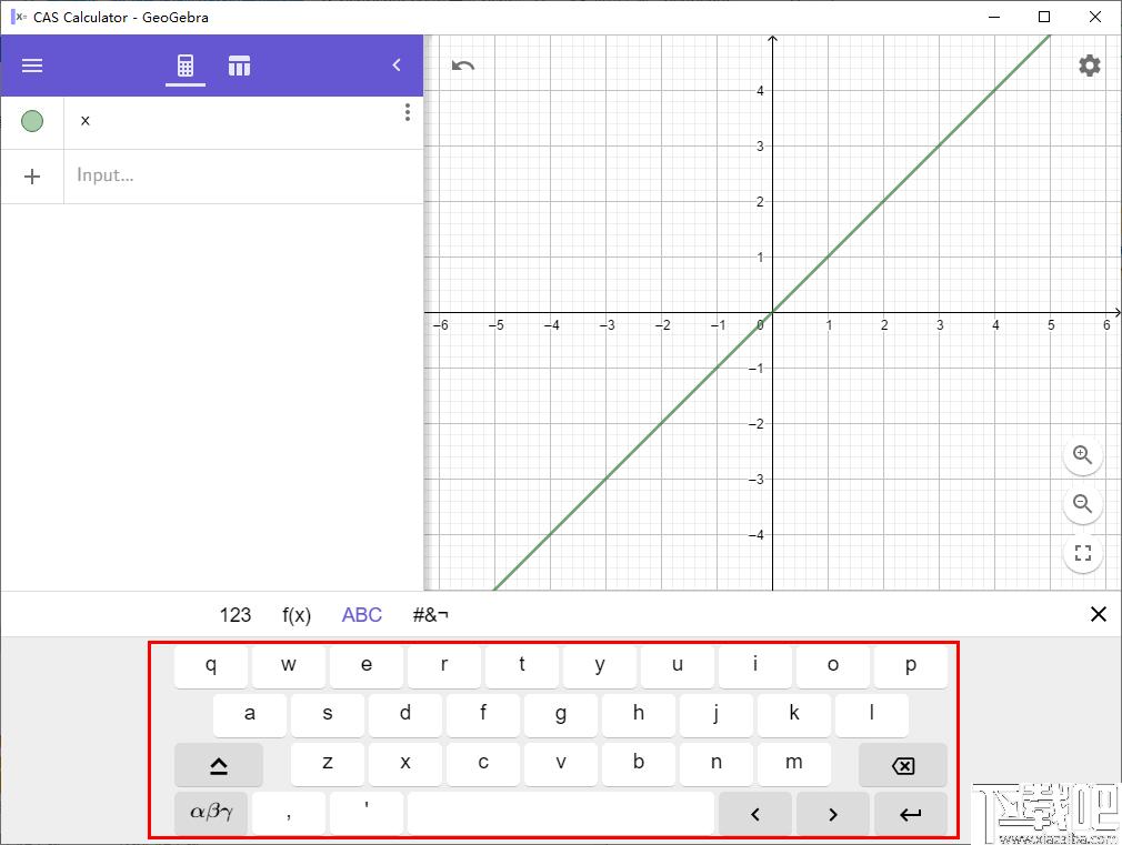 GeoGebra CAS计算器下载,计算器,函数计算,数学计算