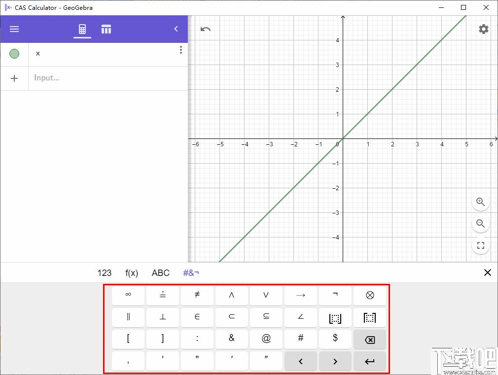 GeoGebra CAS计算器下载,计算器,函数计算,数学计算
