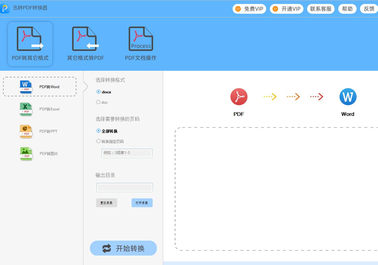 迅转PDF转换器下载,PDF转换软件