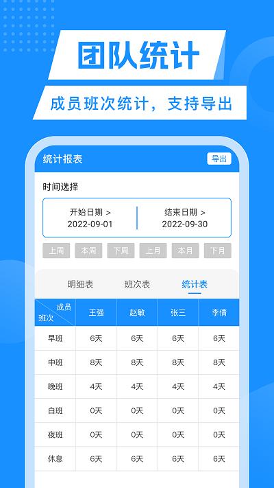 轮班表日历下载,轮班表,排班app