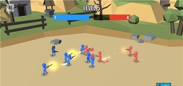 火柴人作战小队最新版(stick army)下载,火柴人作战小队,战争游戏,对战游戏