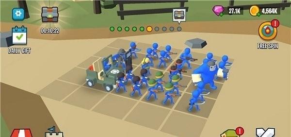 火柴人作战小队最新版(stick army)下载,火柴人作战小队,战争游戏,对战游戏